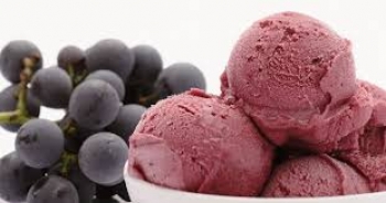 helado de uva